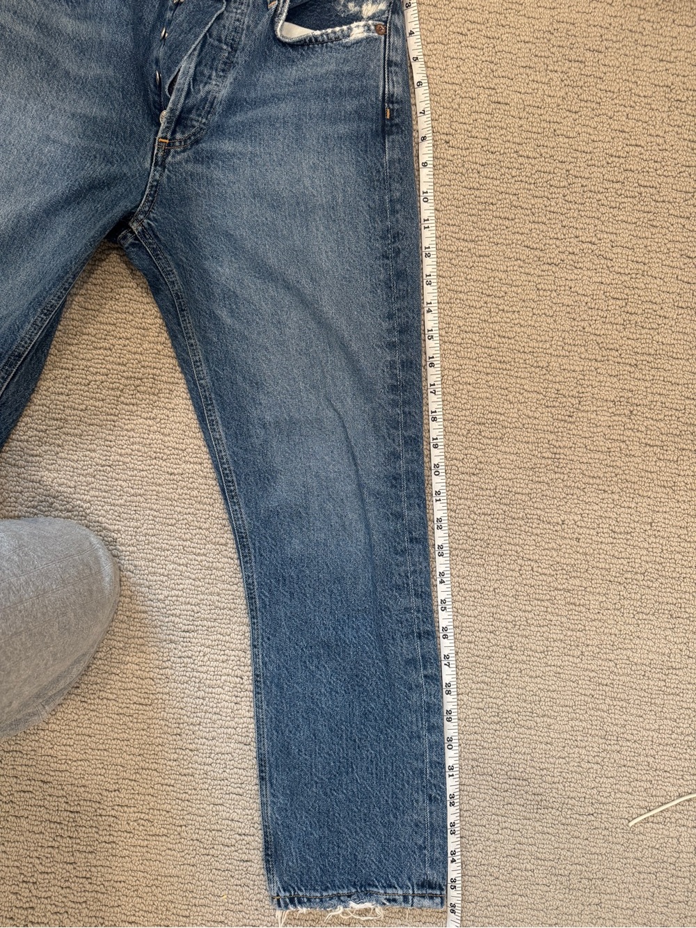 Agolde Riley Crop Jeans - Picture 6 of 10